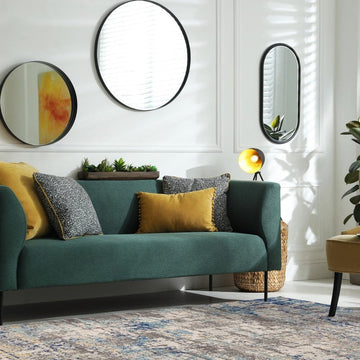 Nova NV40 Illusion Modern Abstract Durable Easy-Care Polypropylene Short Pile Blue/Grey/Yellow Rug-Asiatic Carpets-Rug Love - The Most Loved Rug Store